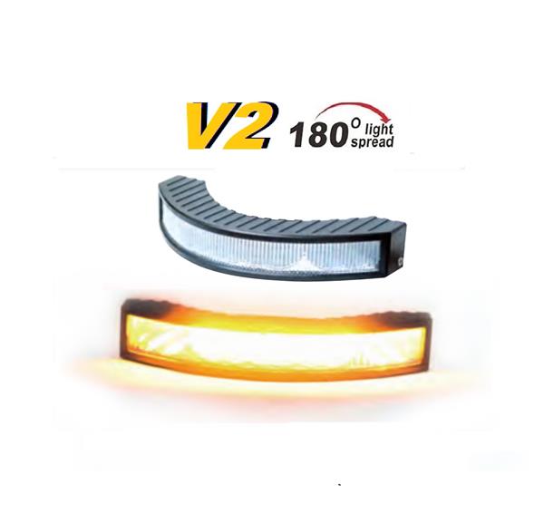 Grote foto v2 led led flitser ecer65 12 24v auto onderdelen overige auto onderdelen