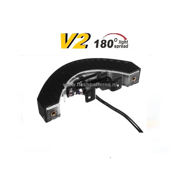 Grote foto v2 led led flitser ecer65 12 24v auto onderdelen overige auto onderdelen