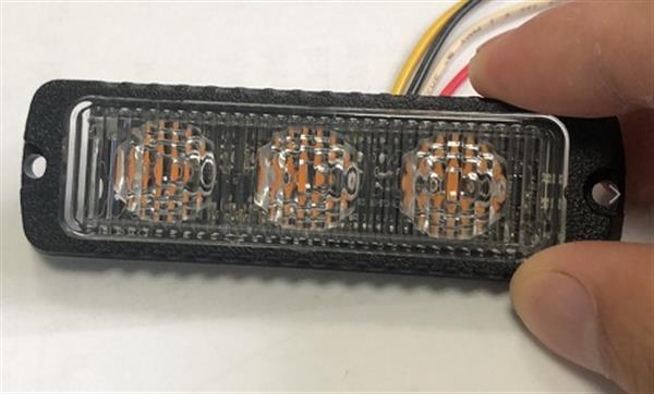Grote foto p3 led flitser ecer65 ecer10 emc 2 stuks 2 x 3 x 3 watt hoog intensiteit leds 12 24v aanbiedin auto onderdelen overige auto onderdelen