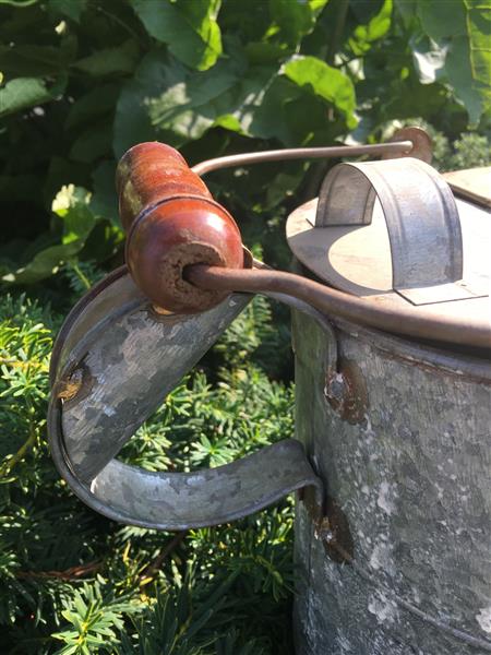 Grote foto waterkan vienne zink tuin en terras tuindecoratie