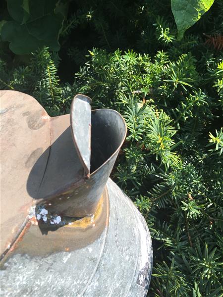 Grote foto waterkan vienne zink tuin en terras tuindecoratie