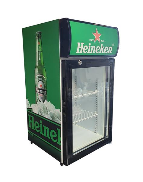 Grote foto showroommodel heineken 50 liter 1 deurs koelkast witgoed en apparatuur koelkasten en ijskasten