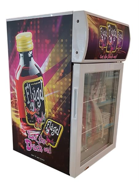 Grote foto showroommodel flugel koelkast 50l witgoed en apparatuur koelkasten en ijskasten