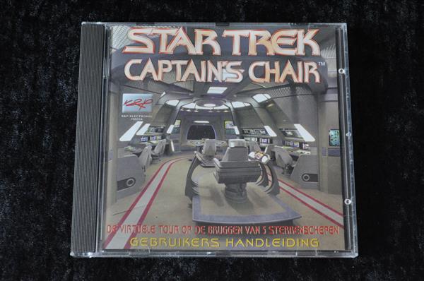 Grote foto star trek captains chair pc game jewel case spelcomputers games overige games