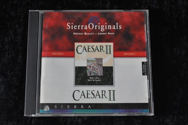 Grote foto caesar ii pc game jewel case spelcomputers games overige games