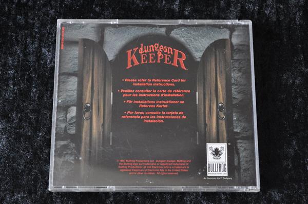 Grote foto dungeon keeper pc game jewel case spelcomputers games overige games
