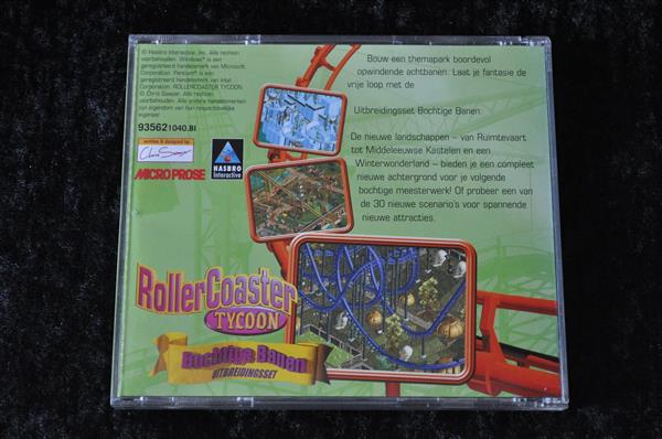 Grote foto roller coaster tycoon bochtige banen pc game jewel case spelcomputers games overige games