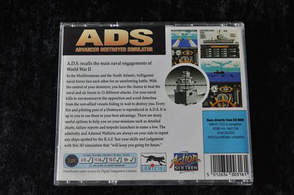 Grote foto ads advanced destroyer simulator pc game jewel case spelcomputers games overige games