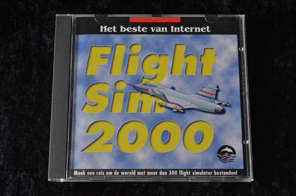 Grote foto flight sim 2000 pc game jewel case spelcomputers games overige games
