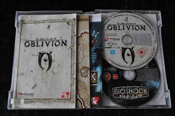 Grote foto bioshock the elder scrolls iv oblivion pc game spelcomputers games pc