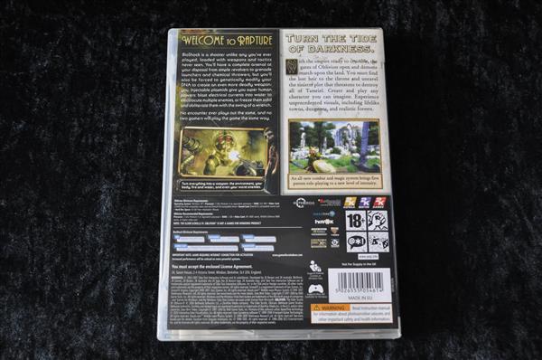 Grote foto bioshock the elder scrolls iv oblivion pc game spelcomputers games pc