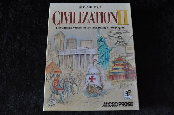 Grote foto sid meier civilization ii pc big box spelcomputers games pc