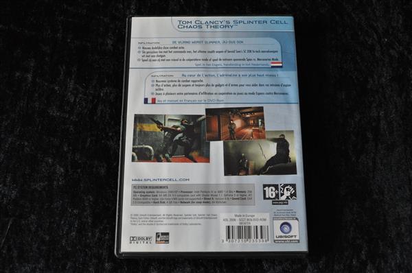 Grote foto tom clancy splinter cell chaos theory pc game ubisoft spelcomputers games pc