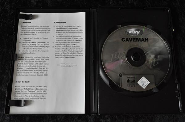 Grote foto caveman pc game spelcomputers games pc
