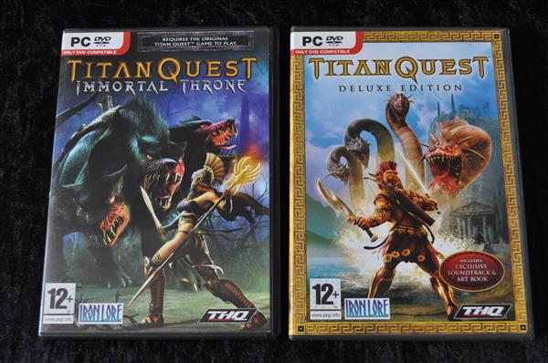 Grote foto gold edition titan quest pc game spelcomputers games pc