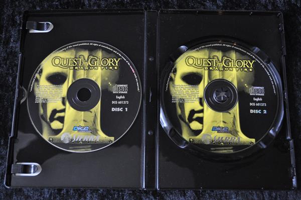 Grote foto quest for glory v dragon fire pc game spelcomputers games pc