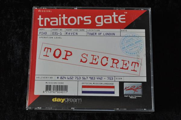 Grote foto traitors gate top secret pc game jewel case spelcomputers games overige games