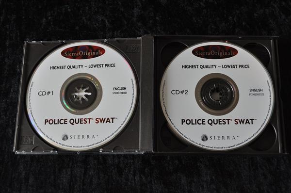 Grote foto police quest swat pc game jewel case spelcomputers games overige games