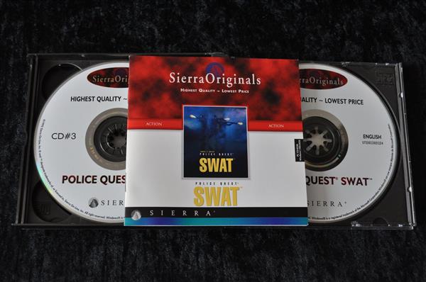 Grote foto police quest swat pc game jewel case spelcomputers games overige games