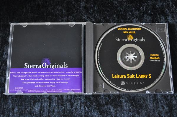 Grote foto leisure suit larry 5 pc game jewel case spelcomputers games overige games