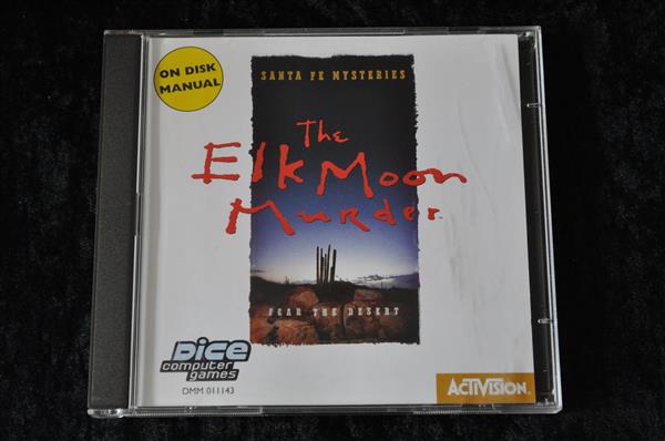 Grote foto the elk moon murder pc game jewel case spelcomputers games overige games