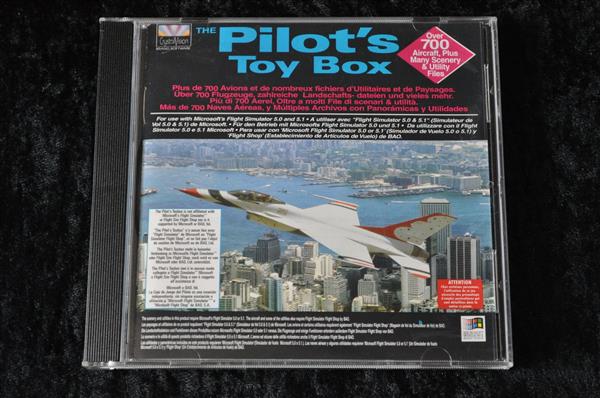 Grote foto the pilot toy box microsoft 5.0 pc game jewel case spelcomputers games overige games