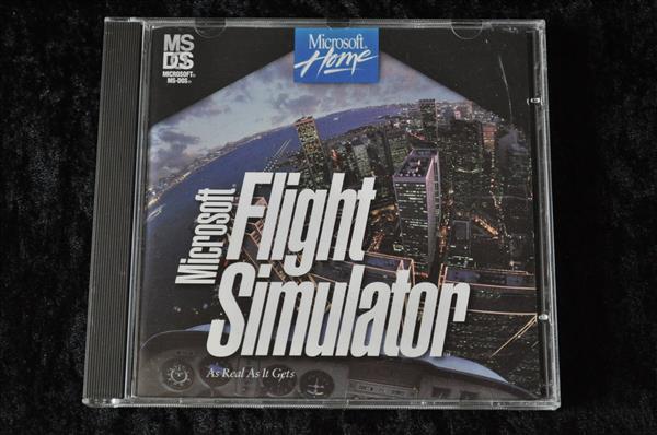 Grote foto microsoft flight simulator 1995 pc game jewel case spelcomputers games overige games
