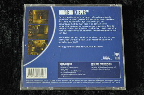 Grote foto dungeon keeper the games collection pc game jewel case spelcomputers games overige games