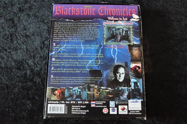 Grote foto blackstone chronicles john saul pc game big box spelcomputers games pc