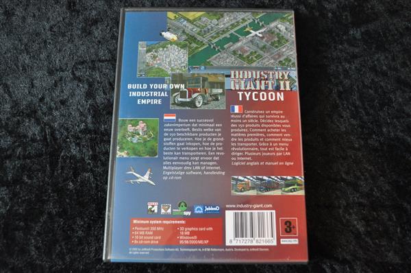 Grote foto industry giant ii tycoon pc game spelcomputers games pc