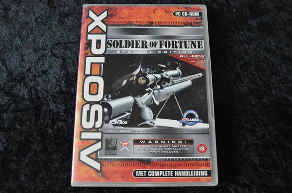 Grote foto soldier of fortune special edition pc game xplosiv spelcomputers games pc