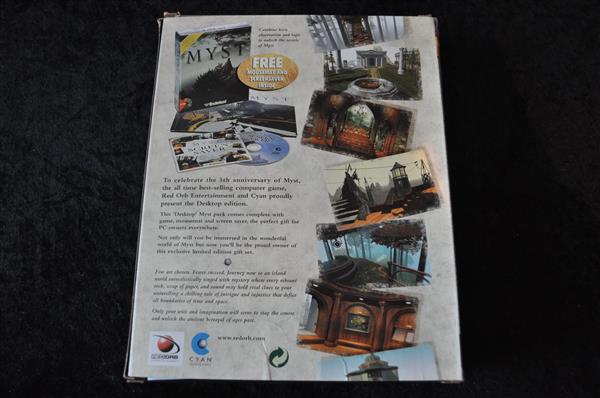 Grote foto myst desktop edition big box pc game spelcomputers games pc