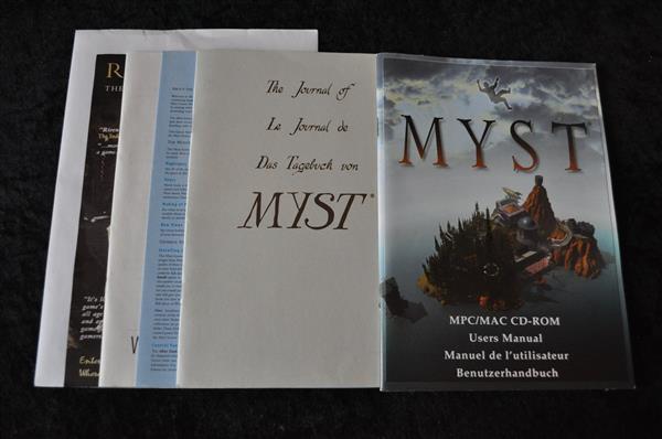 Grote foto myst desktop edition big box pc game spelcomputers games pc