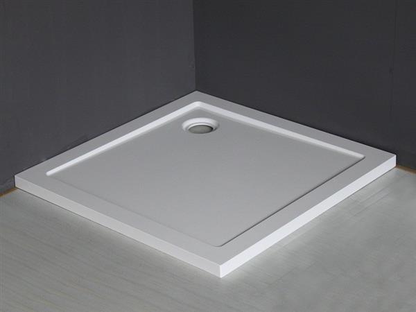 Grote foto luxe douchebak smc vierkant 900 x 900 x 40 mm wit doe het zelf en verbouw sanitair