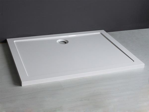 Grote foto luxe douchebak smc rechthoek 1200 x 800 x 40 mm wit doe het zelf en verbouw sanitair