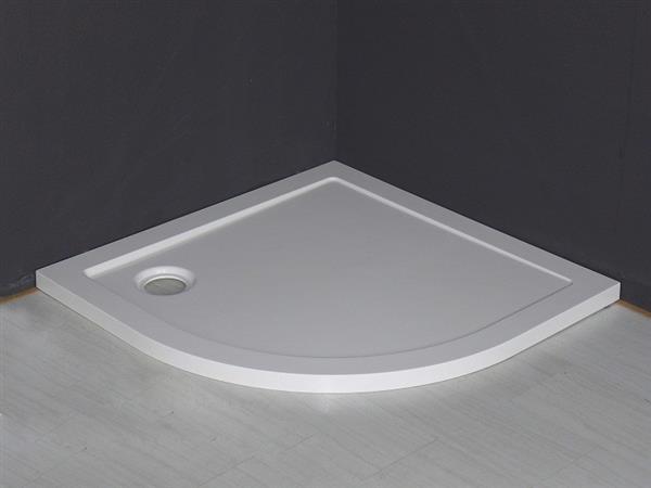 Grote foto luxe douchebak smc 1 4 rond 900 x 900 x 40 mm inbouw wit doe het zelf en verbouw sanitair