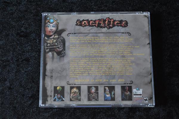 Grote foto sacrifice pc jewel case spelcomputers games pc