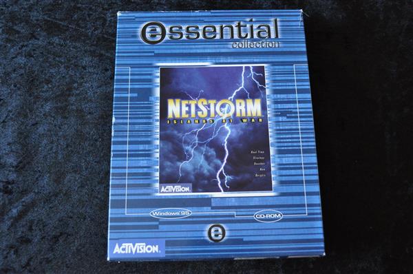 Grote foto netstorm islands at war pc big box spelcomputers games pc