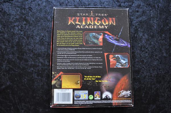 Grote foto star trek klingdom academy big box pc game spelcomputers games pc