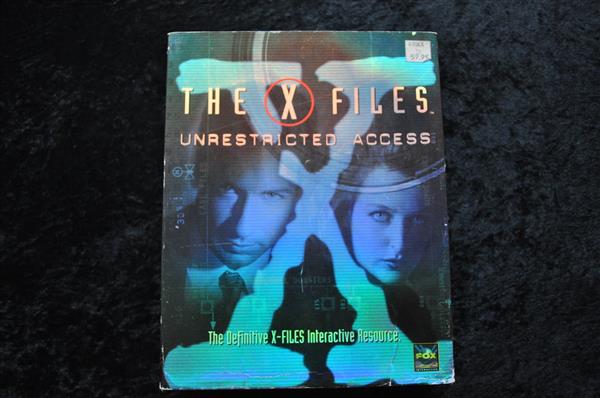 Grote foto the x files unrestricted acces pc big box spelcomputers games pc