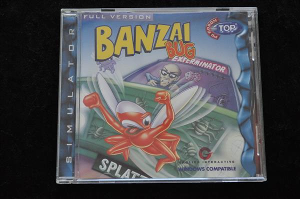 Grote foto banzai bug pc game jewel case spelcomputers games pc