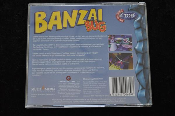 Grote foto banzai bug pc game jewel case spelcomputers games pc