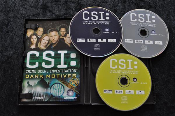 Grote foto csi crime scene investigation dark motives pc game spelcomputers games pc