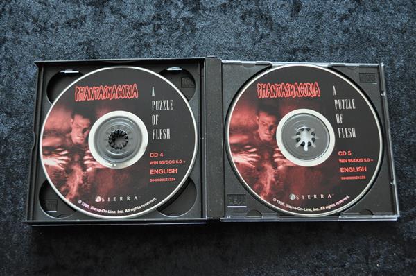 Grote foto phantasmagoria big box pc game sierra originals spelcomputers games pc