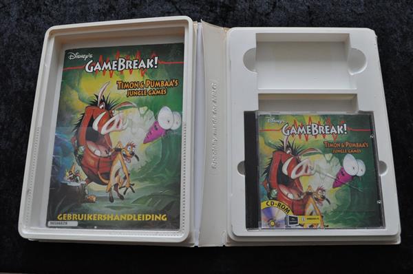 Grote foto game break timon pumbaa jungle games pc game big box ex rental spelcomputers games pc