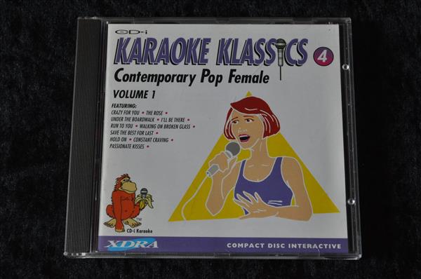 Grote foto karaoke klassics 4 contemporary pop female favorites volume1 cdi spelcomputers games overige games