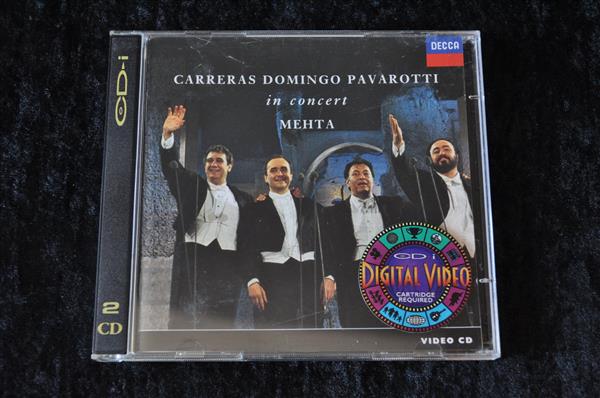 Grote foto carreras domingo pavarotti in concert mehta cdi video cd spelcomputers games overige games