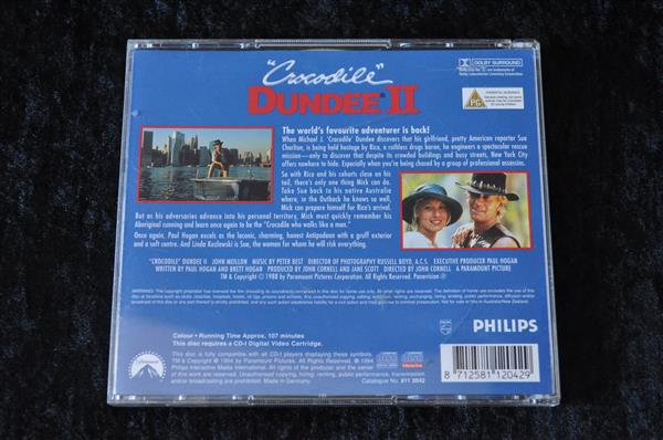 Grote foto crocodile dundee ii cdi video cd spelcomputers games overige games