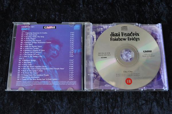 Grote foto jimi hendrix rainbow bridge cdi video cd spelcomputers games overige games