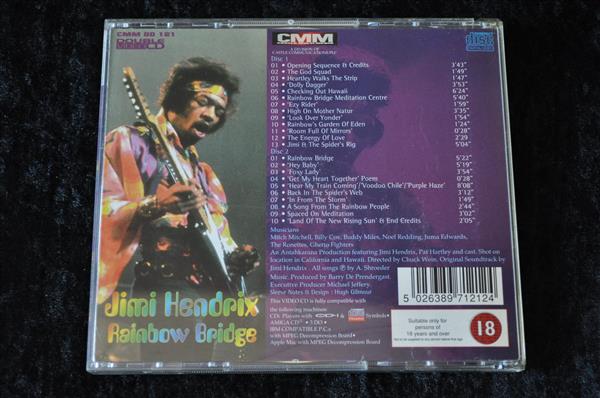 Grote foto jimi hendrix rainbow bridge cdi video cd spelcomputers games overige games